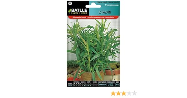 Semillas Aromáticas - Estragón - Batlle: Amazon.es: Jardín