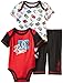 DC Shoes Co Baby Boys' Newborn Red Printed Body with Pant