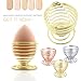 IBEET 3 PCS Beauty Makeup Sponge Blender Holder Drying Rack Stand,Makeup Sponges Stand, Powder Puff Sponge Support Display Stand,Round Makeup Organizer