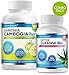 Garcinia Cambogia Pure Detox Weight Loss Course - 2 Month Course with 180 Garcinia Cambogia Extract & 60 Natural Cleanse Detox 60% HCA Max Weight Loss & Appetite Suppressant