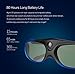 XGIMI DLP-Link Liquid Crystal Shutter Rechargeable 3D Glasses for Z4 Aurora and Other DLP 3D Projector TV