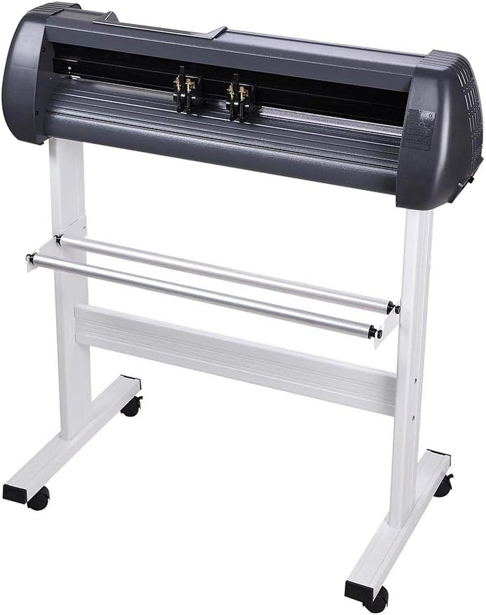 28" Vinyl Cutter Sign Plotter Cutting w/Signmaster Cut Basic Software 3 Blades: Office Products