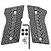 Cool Hand G10 Grips for CZ 2075 RAMI, Sunburst Texture, Grey/Black