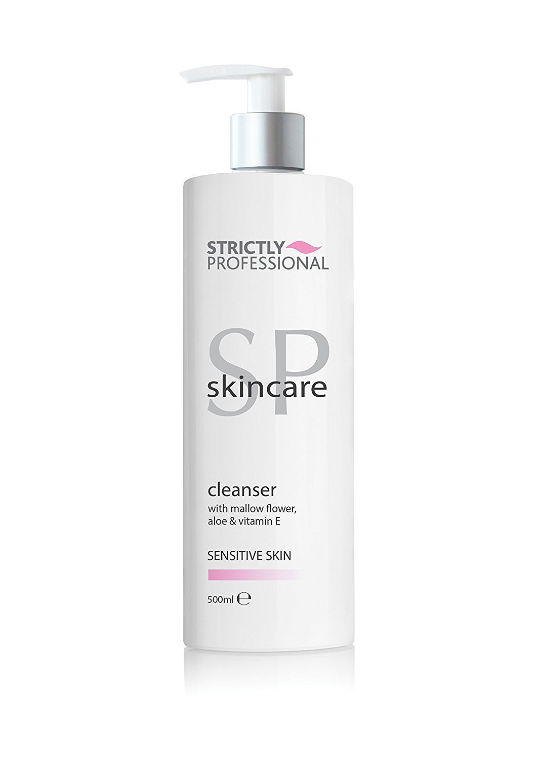 Strictly Professional Cleanser for Sensitive Skin 500ml – Gentle Facial Cleanser – Soothing & Hydrating Face Wash – Professional Salon Size