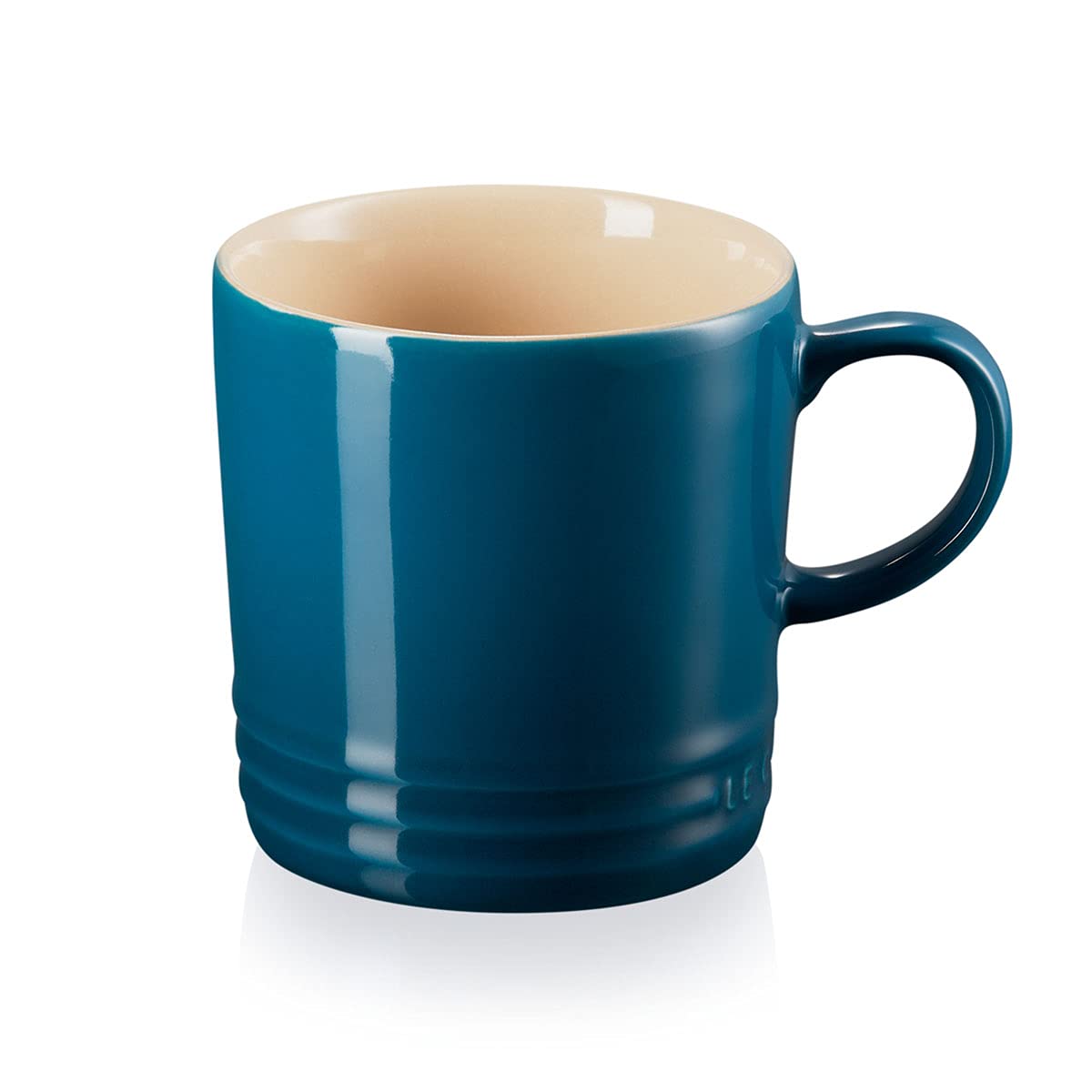 LE CREUSET Stoneware Coffee Mug, 350 ml, Deep Teal, 70302356420002 โ image 1