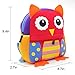 3D Toddler Backpacks for Boys Girls Cute Animals SchoolBags Waterproof Preschool Bookbag Little Kids Backpacks 2-5 Years,Owl