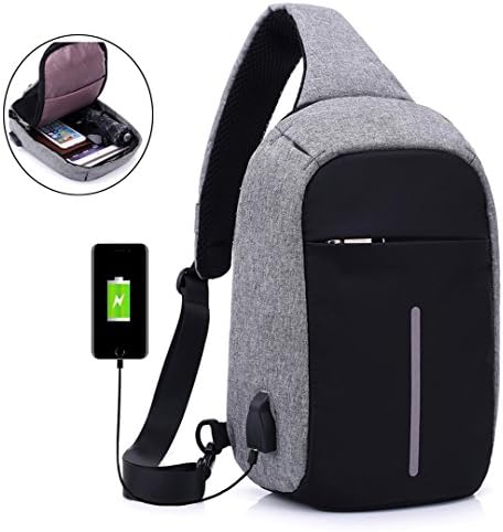 Bags us Anti-Theft Sling Shoulder Backpack Crossbody Daypack Front Chest Bag Travel Cycling Hiking Bag