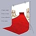 FUERMOR Background 5x7ft Red Carpet Photography Backdrop Photo Props for Wedding Event Shows Supplies A071