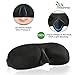 3D Light Blocking Sleep Mask - 2 Pack Comfortable & Lightweight Eyeshade with Adjustable Strap Ear Plugs Carry Pouch for Travel Airplane Naps Blindfold Sleeping Mask for Women Men Father's Day Gift