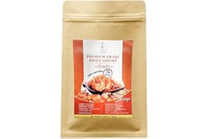 LAMOONE Dried Shrimp for Cooking, 100g (3.5 oz) – Premium Quality Dehydrated Shrimp for Stir-Fries, Soups, Papaya Salad, Ramen and More, Fresh and Premium quality. No Preservative. (Small Size)