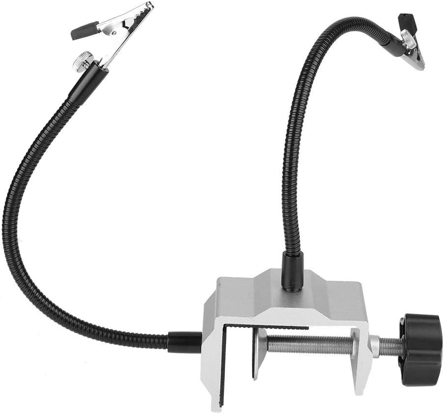 Universal Solder Station Clamp Metal Arm Electric Iron Holder for DIY
