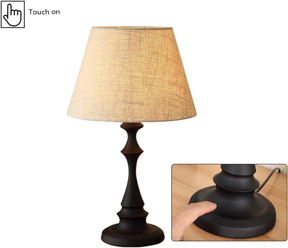 Touch Bedside Table Lamp Minimalist Table Lamp Bedside Desk Lamp With