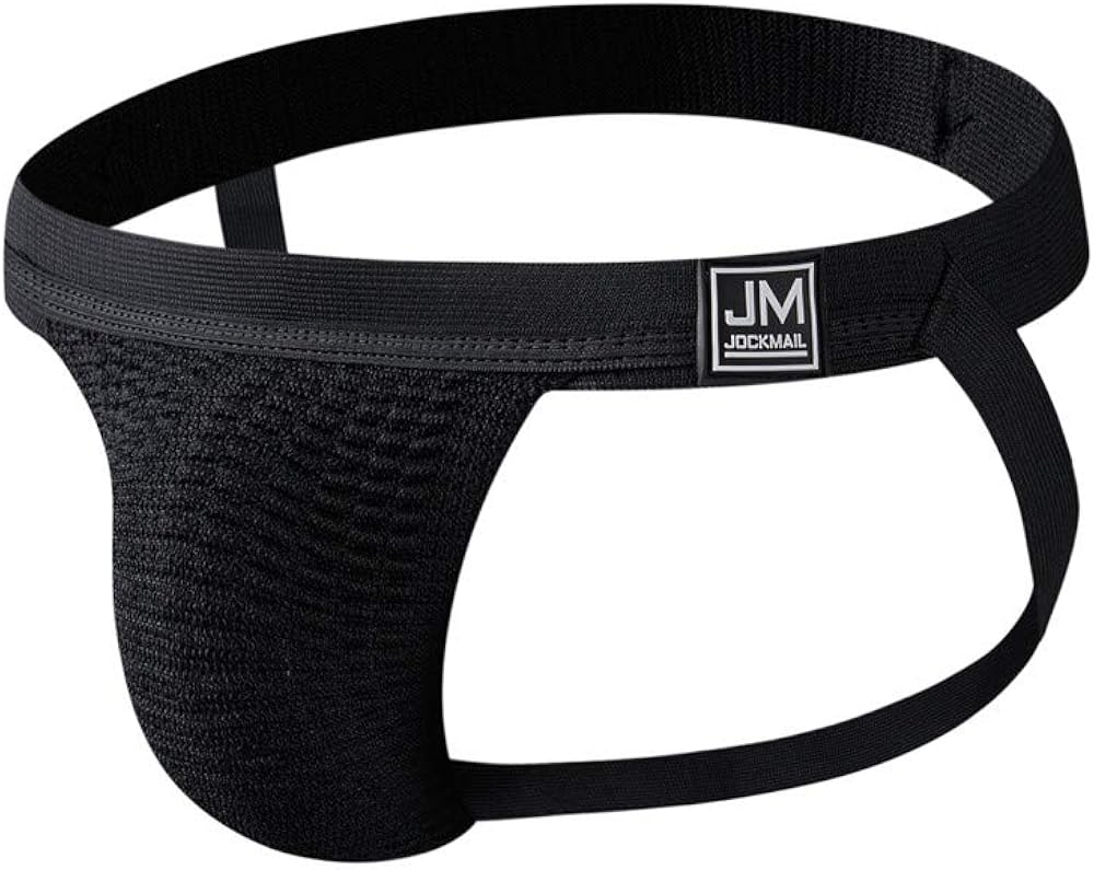 JOCKMAIL Mens Jockstraps Underwear Sexy Sport Athletic Supporter Jock