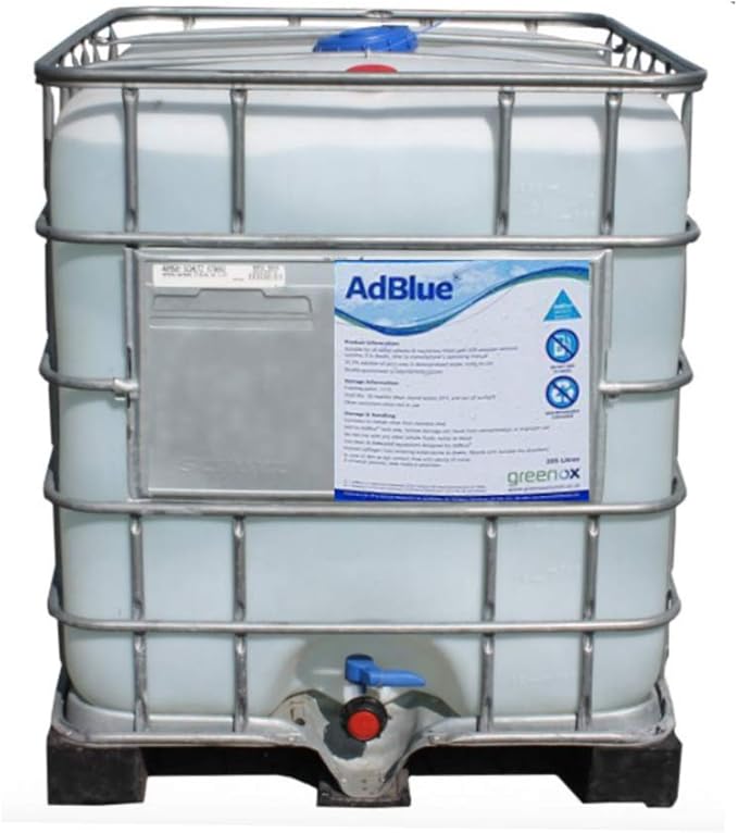 Greenox Adblue IBC 1000L 1000 Litre 950 953 Gravity Fed Euro 5/6 ISO