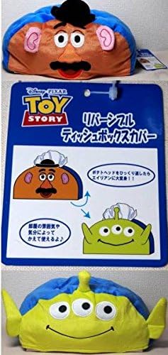 Amazon Co Jp トイストーリー ミスターポテトヘッド エイリアン ティッシュカバー リバーシブル ティッシュケース 三つ目 ディズニー ホビー