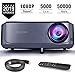 Projector, GuDee Upgrade Full HD Video Projector for Business PowerPoint Presentations, 1080P Home Movie Projector for Laptop, Smartphone, Fire TV Stick, PS4, HDMI, USB
