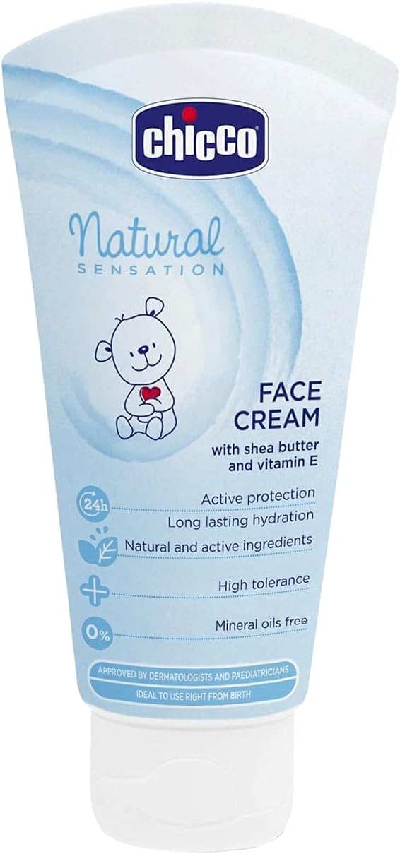 Chicco Natural Sensation - Crema facial hidratante, 50 ml