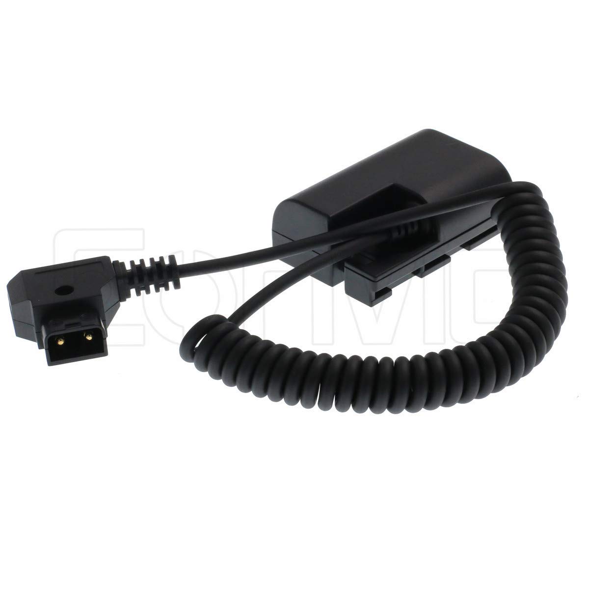 Eonvic D-Tap LP-E6 Dummy Battery Adaptor Power Coiled Cable For SmallHD 501/502 702 Monitor
