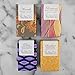 Organic Soap Gift Set - 4 Full-Size Bars: Lavender, Citrus, and Spice Scents - All-Natural Handmade Soap Bars Made With Therapeutic Grade Essential Oils