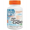 Doctor's Best, High Absorption CoQ10, with BioPerine, 100 mg, 60 Veggie Caps