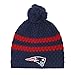 OTS NFL New England Patriots Women's Winona Beanie Knit Cap, Team Color, Women's