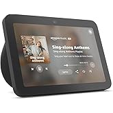 Amazon Echo Show 8, With Spatial Audio, Smart Home Hub, ideal for open living spaces, Designed for Alexa+, Charcoal
