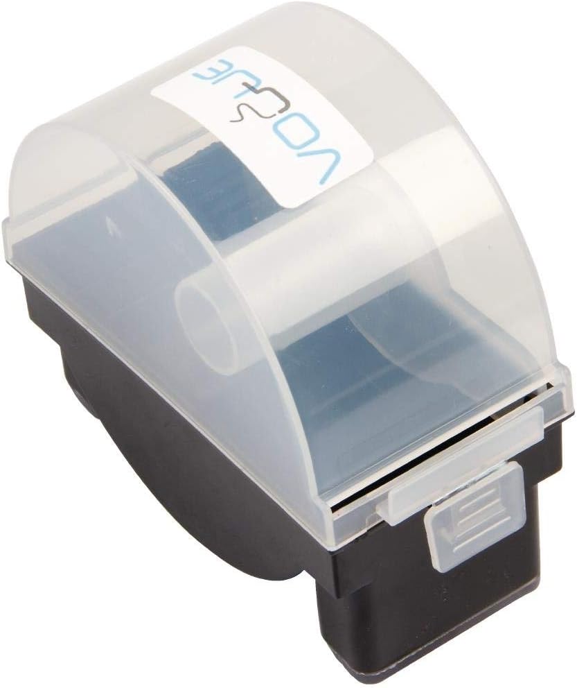 Vogue GH349 2-Inch Label Dispenser Black Kitchen Catering Avery 114x70x146mm