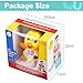 Coolecool Cute Duck Baby Musical Toys 18 Months Light Up Educational Electronic Activity Sound Music Toys for Toddlers Infant Preschools Kids (Yellow)