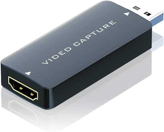 Amazon Com Iarkpower Hdmi Audio Video Capture Card Hdmi To Usb2 0 1080p High Definition Record For Live Streaming Computers Accessories