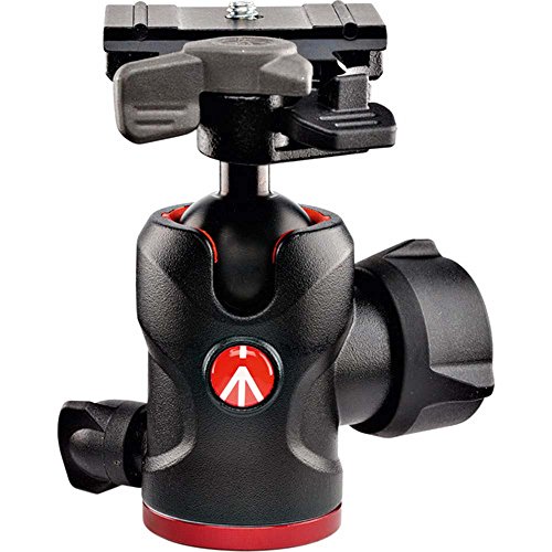 Manfrotto 494 Aluminum Center Ball Head with 200PL-PRO Quick Release Plate, 3.9