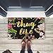 Thug Life Doormat Entrance Mat Floor Mat Rug Indoor/Outdoor/Front Door/Bathroom Mats Rubber Non Slip 30