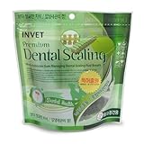 Korean Premium Dog Dental Care Scaling Plaque Tartar and Bad Breath Remover Healthy Gum Management Unique Design Easy Digestion Treats (Medium)