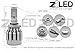 [Pack of 2] Z8 Led 4000 Lumen 40w Head Light / Fog Light Cree Xm-l2 Chip 9006 Hb4 Auto Bulb [Each Bulb 2000lumen] Z8led 3g-90066000k