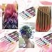 Bearbro Hair Chalk, Washable Hair Chalk Set For Girls, 12pcs Temporary Hair Chalk Color Set for Kids Great for Party,Christmas Gifts and Cosplay (12 Color)
