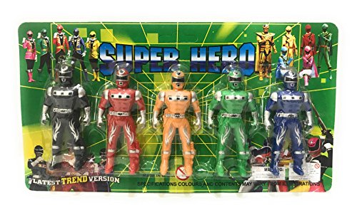 power rangers figures set