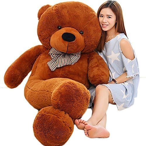 Giant Huge Cuddly Stuffed Animals Plush Teddy Bear 5 Foot Birthday Gift