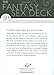 The Fantasy Sex Deck: 50 Erotic Role-Plays for Adventurous Couples