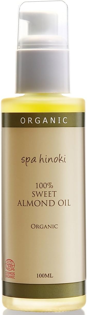 spa hinoki オーガニック スイートアーモンドオイル 100ml 【エコサート＆コスモスオーガニック認証】