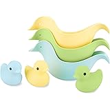 Simple Joys by Carter's Baby Duck Rinse Cups and Squirties Bath Toy Bundle, One Size