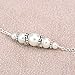 Zoestar Pearl Back Necklaces Wedding Pendant Necklace for Women