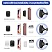IPOW Truck Phone Holder,Long Arm Universal Car Magnetic Windshield Mount with Flexible Base Compatible with iPhone 14 Plus/Pro Max, 13 Pro Max, S23, S22