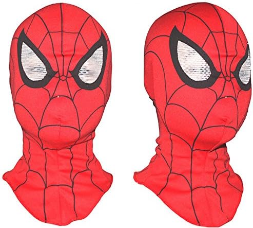 1 x Adult Kids Cosplay Spider-Man Mask Fancy Dress Costume Party Accessory Toy