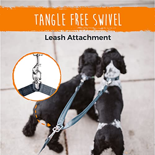 Mighty Paw Double Dog Leash Dual Dog Leash, Two Dog Leash, Multiple