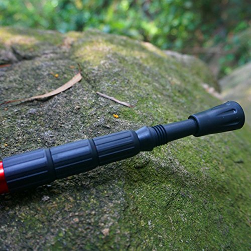 BAOCHI Replacement Rubber Cover Tips of Hiking Trekking Poles Walking Sticks (6 Pack)