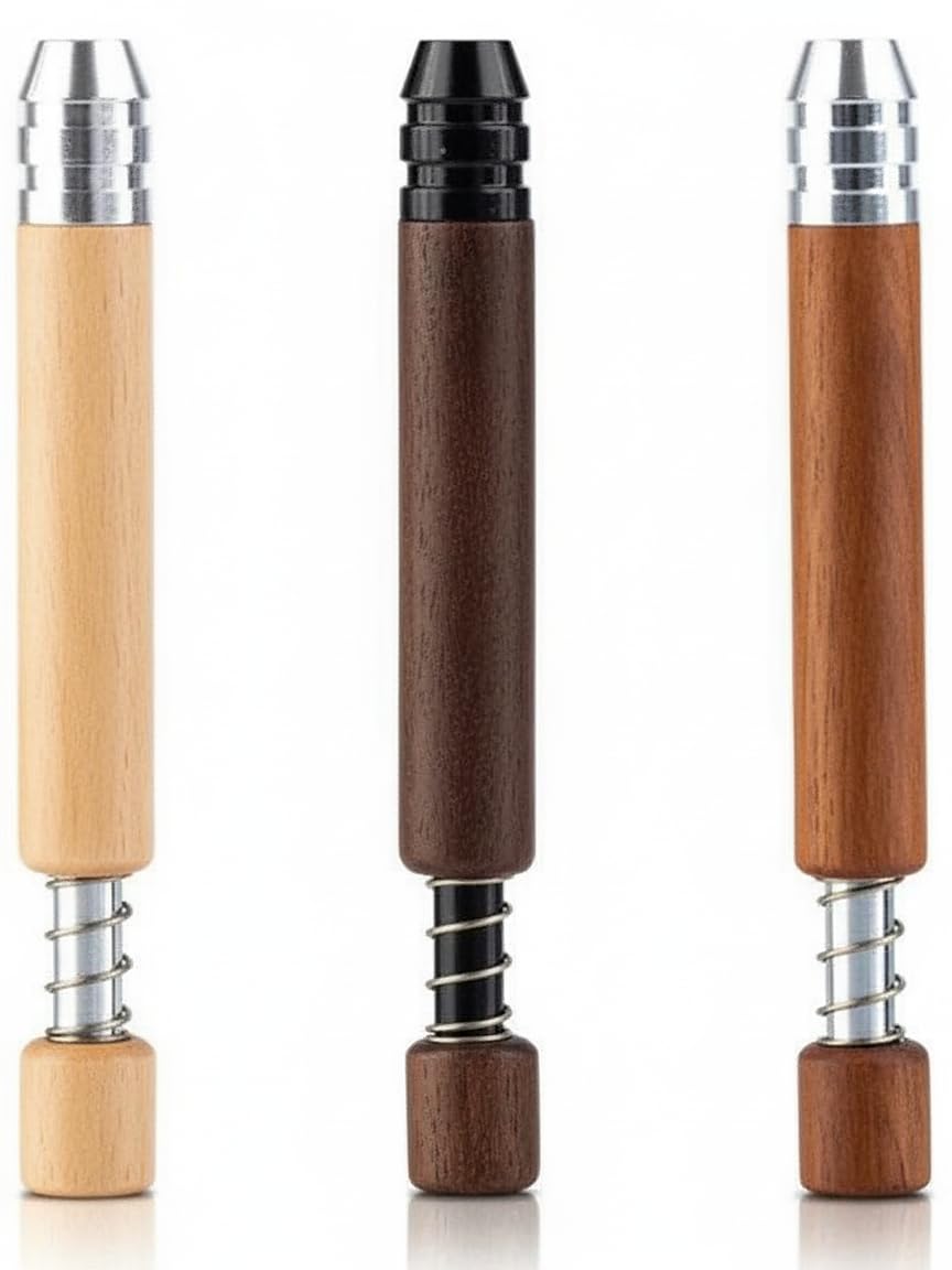 Photo 1 of ?3-Pack?Reusable Wooden Tobacco Pipe Set, Portable for Gift, Unique Design for Easy Cleaning, Premium Kit(about 3inches)