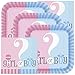 JJ Collections Gender Reveal Themed Baby Shower Napkins and Plates (Serves 16)