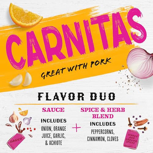 MEZCO CARNITAS FLAVOR DUO, SAUCE, SPICE AND HERB BLEND, MEAL PREP KIT, 6.11 OZ
