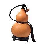 Fenteer Dried Gourd Water Bottle, Portable Water