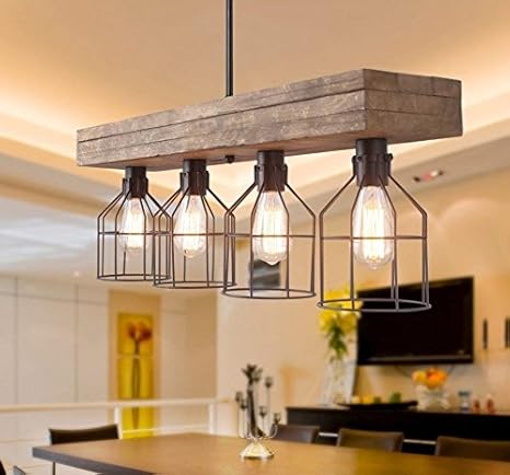 decomust lampara de techo vintage