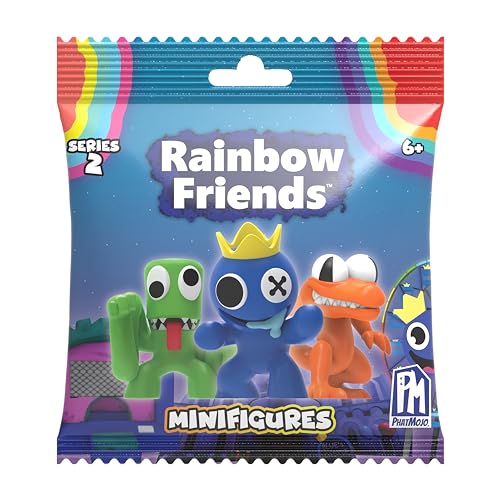 Photo du produit Amazon Rainbow Friends Mini Figurines de Collection Série 2 Nouveau en promotion à 10.53€
